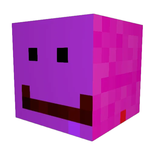 Jellyman2134 Minecraft avatar head, 3D render
