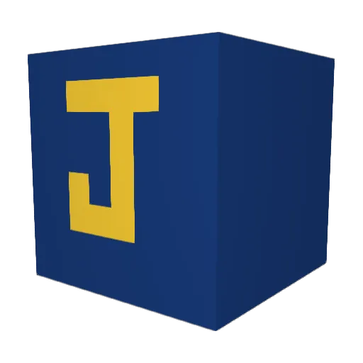 Jemersonn Minecraft avatar head, 3D render
