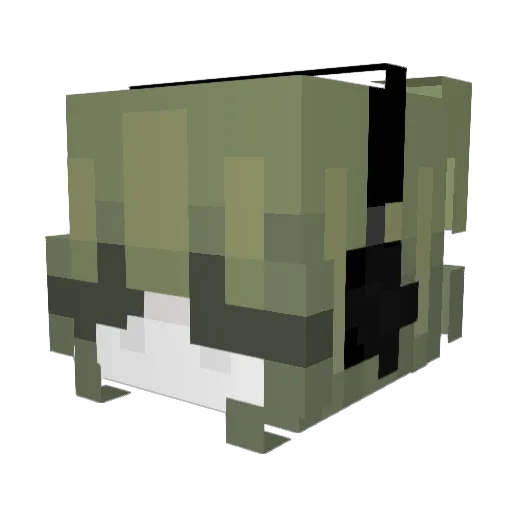 JenaLeigh Minecraft avatar head, 3D render