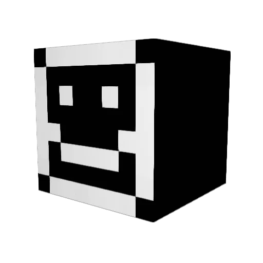 Jencek_123 Minecraft avatar head, 3D render