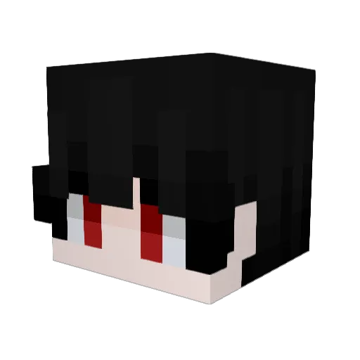 Jenizaro Minecraft avatar head, 3D render