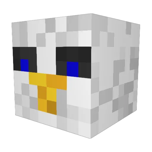 JenkIsStrenk Minecraft avatar head, 3D render