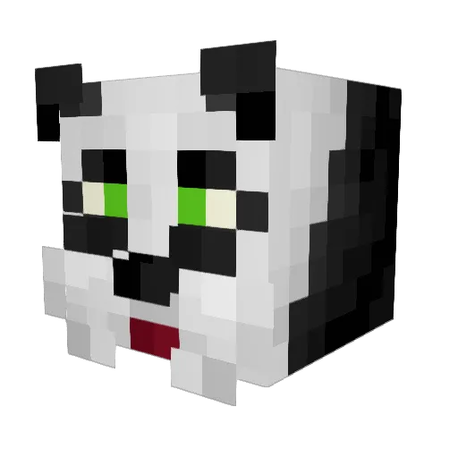 JenkaIsMyName Minecraft avatar head, 3D render