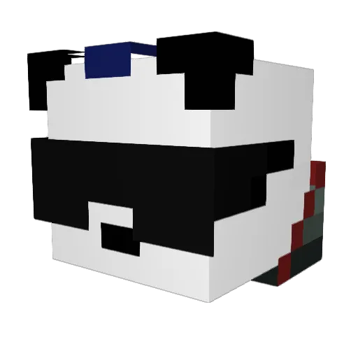 Jens1997 Minecraft avatar head, 3D render