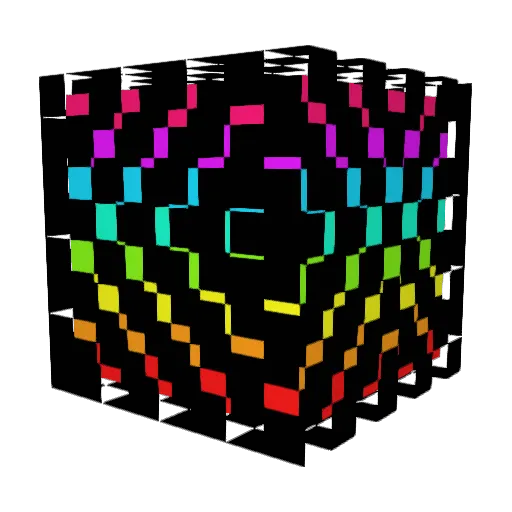 JensDotCom Minecraft avatar head, 3D render