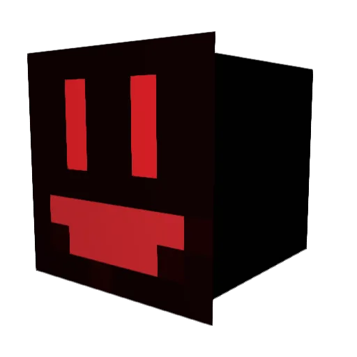 Jensie14 Minecraft avatar head, 3D render