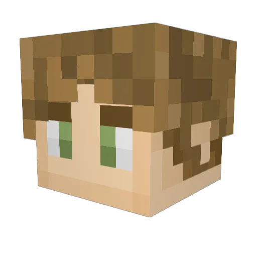 Jenth_Eskforn Minecraft avatar head, 3D render