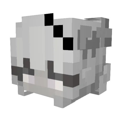 JeoffryMastr Minecraft avatar head, 3D render