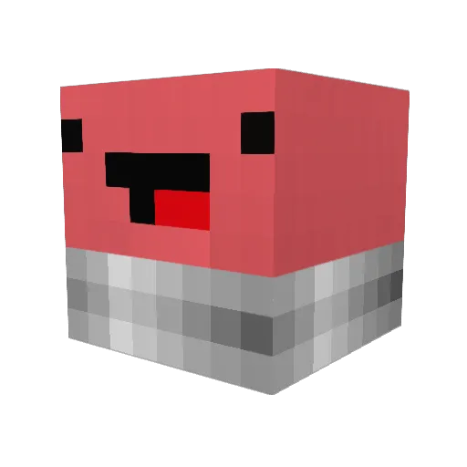 Jeppe558 Minecraft avatar head, 3D render