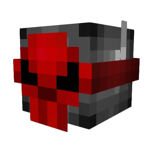 Jeppedemuss Minecraft avatar head, 3D render