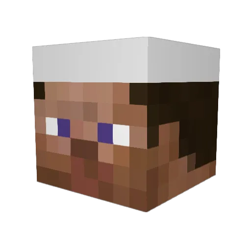 Jer_Bear85 Minecraft avatar head, 3D render