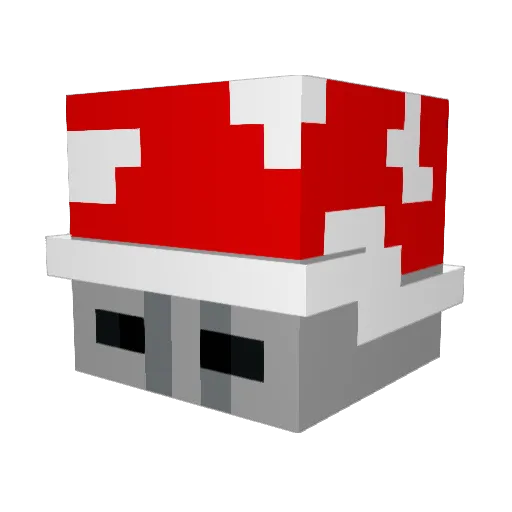 Jeramiii Minecraft avatar head, 3D render