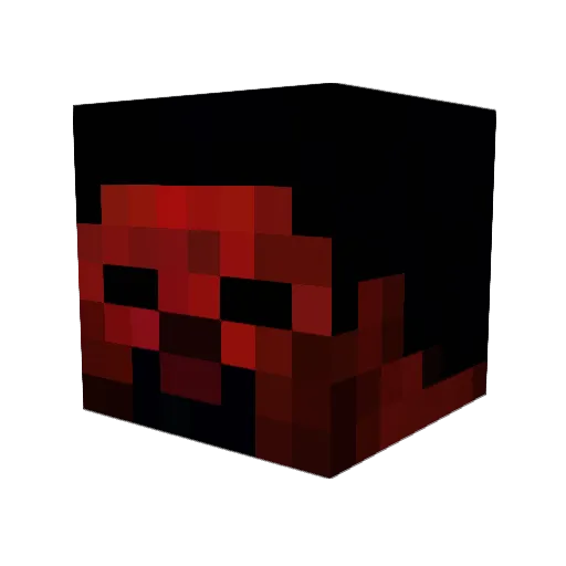 Jeramyh Minecraft avatar head, 3D render