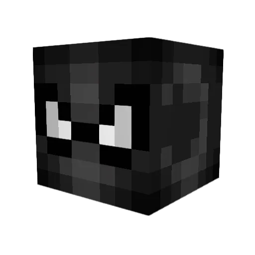 Jercool Minecraft avatar head, 3D render