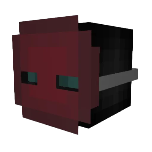 JereV16 Minecraft avatar head, 3D render