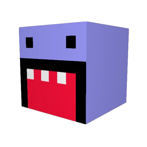 JeremY20002 Minecraft avatar head, 3D render