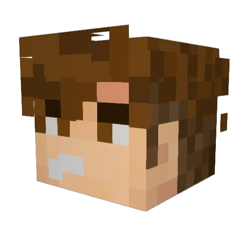 Jeremiah985 Minecraft avatar head, 3D render