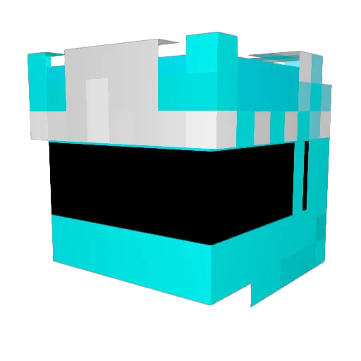 JeremiahWalrus1 Minecraft avatar head, 3D render