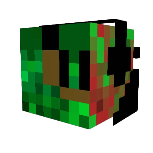 Jeremiahcoolness Minecraft avatar head, 3D render