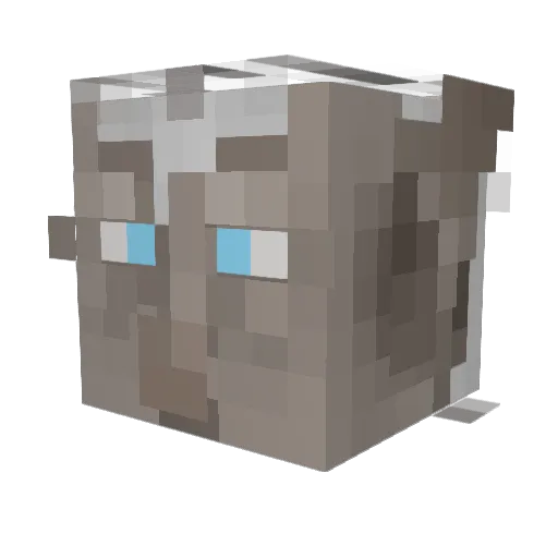 Jeremie4884 Minecraft avatar head, 3D render