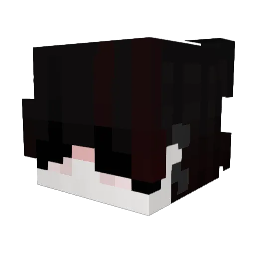 Jeremivh Minecraft avatar head, 3D render