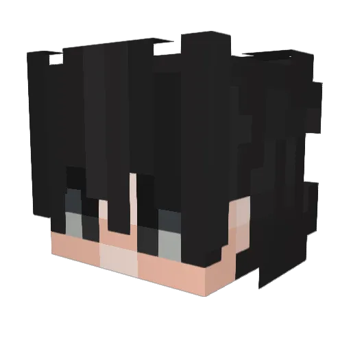 JeremyASG Minecraft avatar head, 3D render