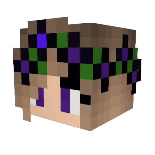 JeremyKirsch Minecraft avatar head, 3D render