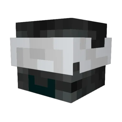 JeremyTheBIrd Minecraft avatar head, 3D render