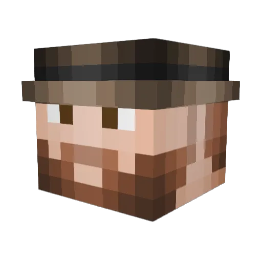 Jeremy_S4 Minecraft avatar head, 3D render