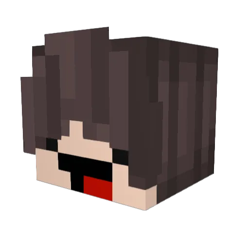 Jeremy_alt Minecraft avatar head, 3D render