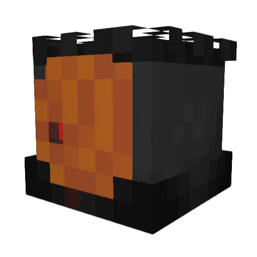 Jeresuito Minecraft avatar head, 3D render