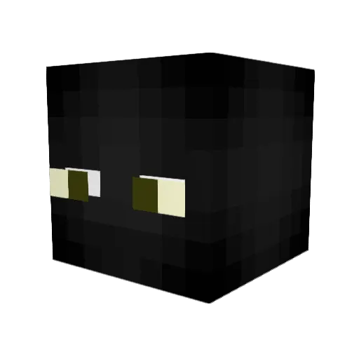 Jerimiahkingdom Minecraft avatar head, 3D render