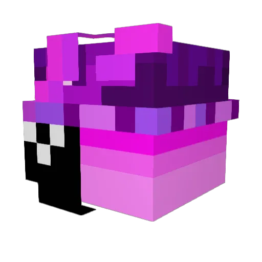 Jermanfin Minecraft avatar head, 3D render