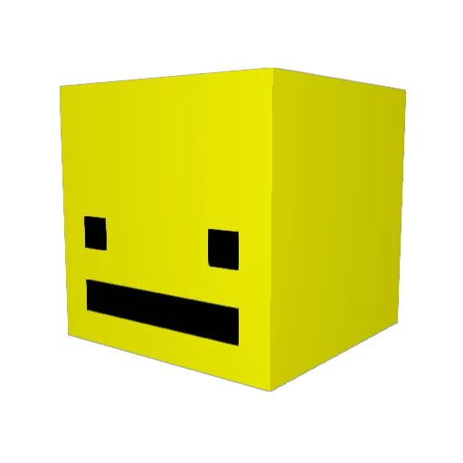 JermboOG13 Minecraft avatar head, 3D render