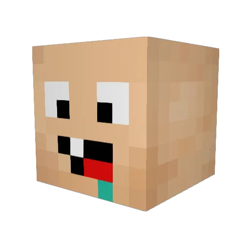 JeroenChiel Minecraft avatar head, 3D render