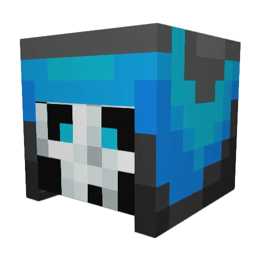 Jerold77 Minecraft avatar head, 3D render