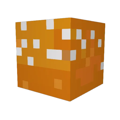 Jerry5432_ Minecraft avatar head, 3D render
