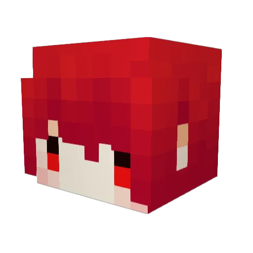 JerryLin123 Minecraft avatar head, 3D render