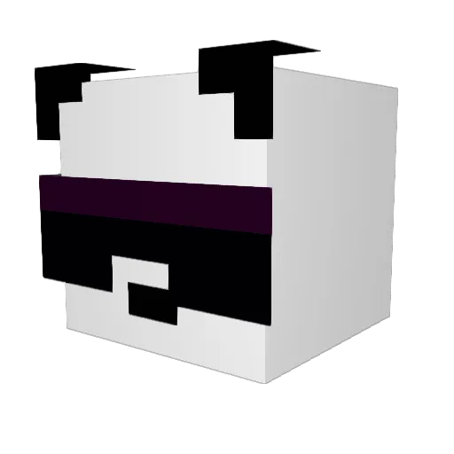 JerrySienfeld Minecraft avatar head, 3D render