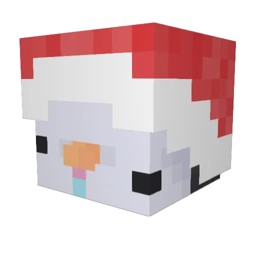 JerryThang Minecraft avatar head, 3D render