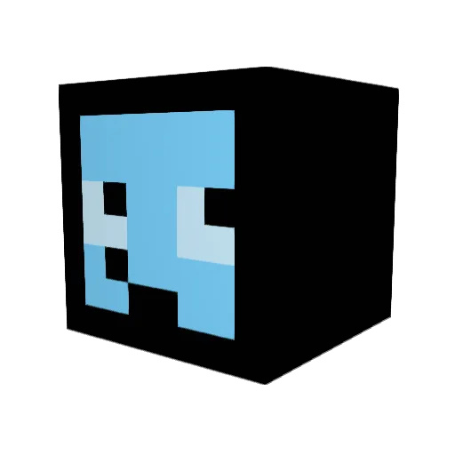 JerryTheYoutuber Minecraft avatar head, 3D render