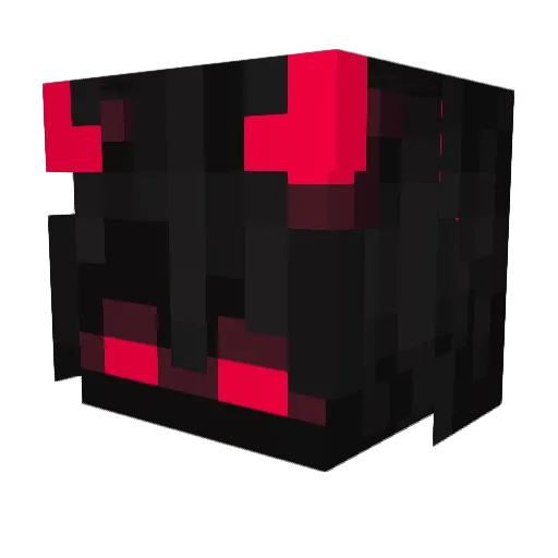 Jerry_69x Minecraft avatar head, 3D render