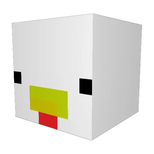 Jerryplayz_ Minecraft avatar head, 3D render