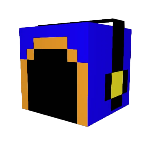 JerrytheMouse11 Minecraft avatar head, 3D render