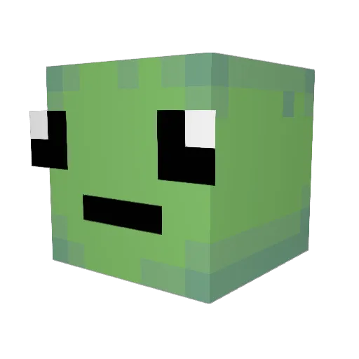Jerryyyyyyy Minecraft avatar head, 3D render