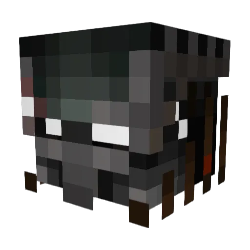 JersonGraham Minecraft avatar head, 3D render