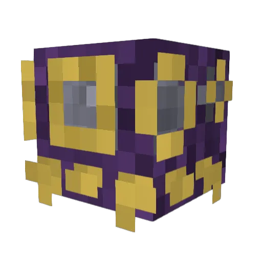 Jerteys Minecraft avatar head, 3D render