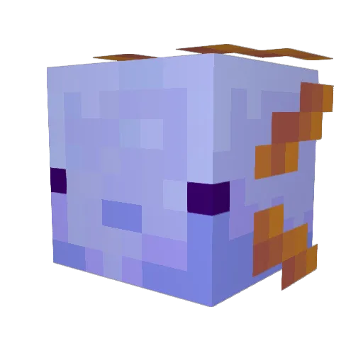 Jerv0D Minecraft avatar head, 3D render
