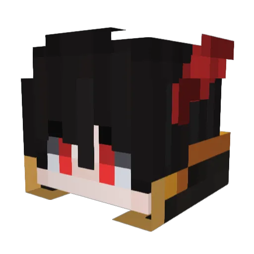 Jerzyk_starwars Minecraft avatar head, 3D render