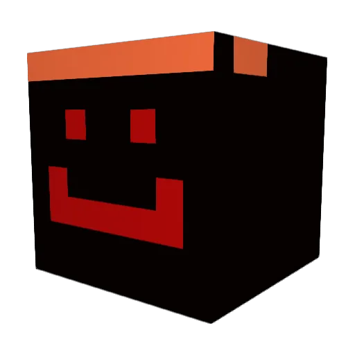 JesMJ Minecraft avatar head, 3D render